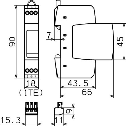 電涌保護器DR M 2P 255