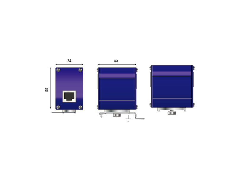 RJ45端口電涌保護器